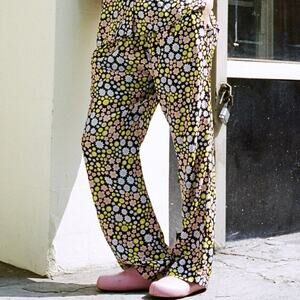 Wray NYC Sol Straight Leg Pull On Pants Pop Rocks Floral Plus Size 3X